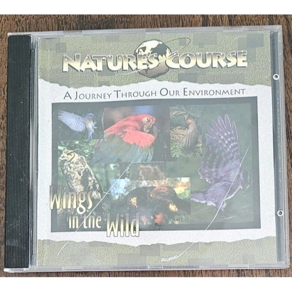 Nature’s Course Wings In The Wild CD 1995 KRB 7056-2 Environmental Nature Sounds